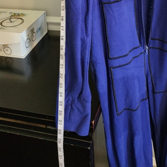 BBC Doctor Who: Adult Tardis Onesie Pajamas Size Large - Picture 9 of 14